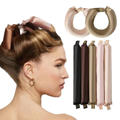 Satin Heatless Curling Set