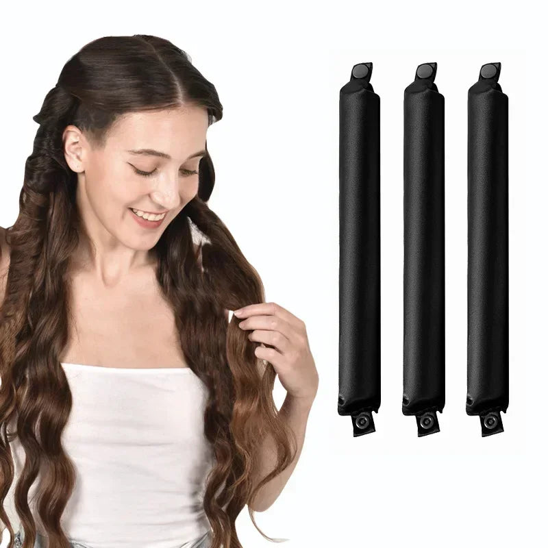 Satin Heatless Curling Set