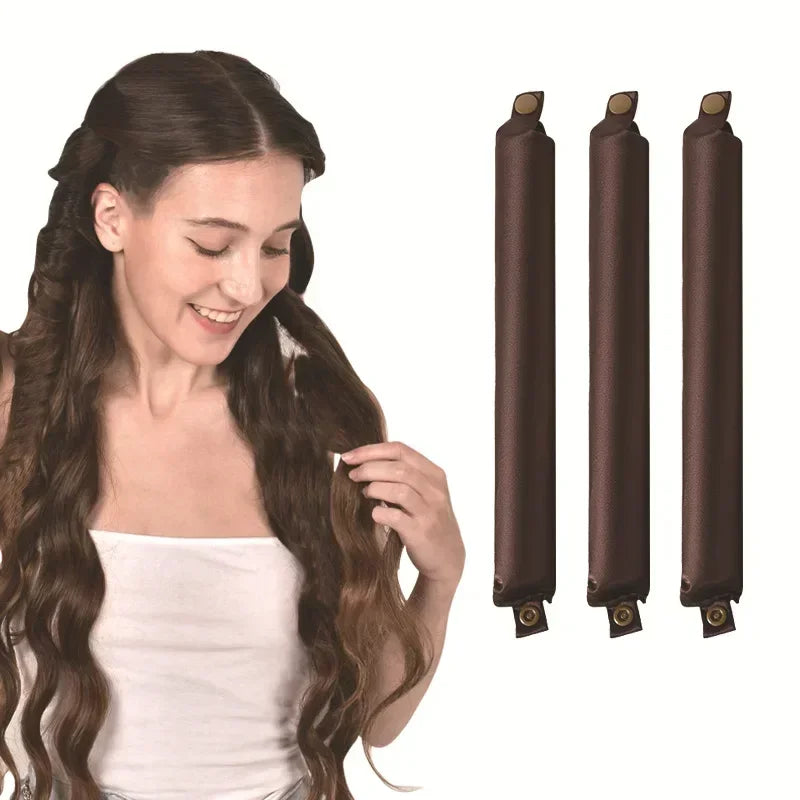 Satin Heatless Curling Set