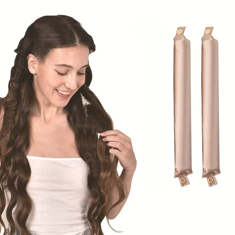 Satin Heatless Curling Set