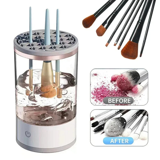 Automatic Makeup Brush Cleaner