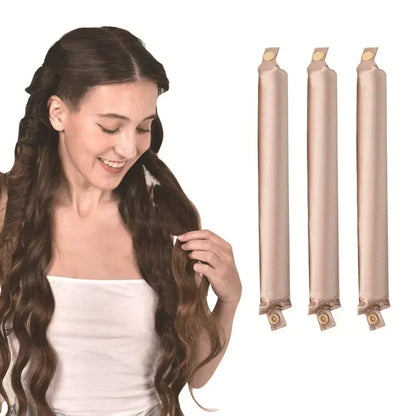Satin Heatless Curling Set